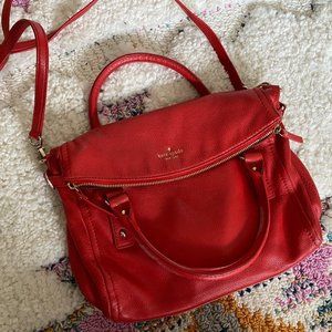 Kate Spade Red Crossbody Purse